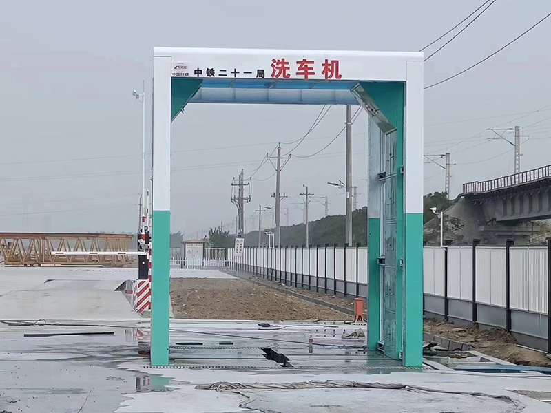 山東東營4.4/5.5/5米龍門洗車機(jī)安裝調(diào)試完畢！